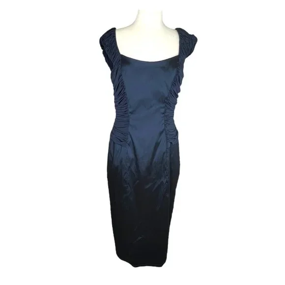 Tadashi Collection Evening Dress Size 12 New W Tags Style # CY85843M Retail $288 - Picture 2 of 12